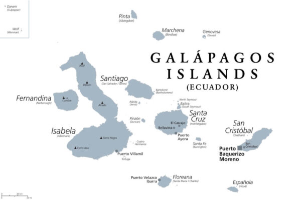 My1FitLife Galapagos Adventure Map